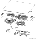 Схема №1 HK764070FB JH5 с изображением Поверхность для электропечи Aeg 140049195013